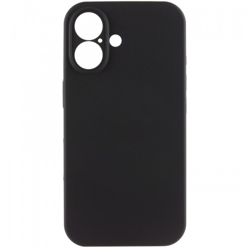 Чехол Silk Full Camera Protective (AA) NO LOGO для Apple iPhone 16 Plus (6.7") Черный / Black