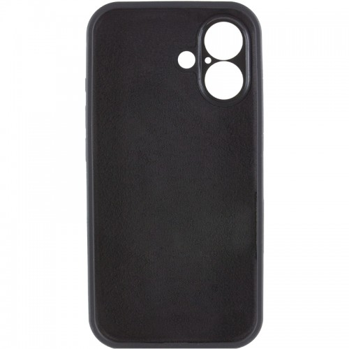 Чехол Silk Full Camera Protective (AA) NO LOGO для Apple iPhone 16 Plus (6.7") Черный / Black