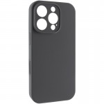 Чехол Silk Full Camera Protective (AA) NO LOGO для Apple iPhone 16 Pro (6.3") Серый / Dark Gray