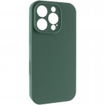 Чехол Silk Full Camera Protective (AA) NO LOGO для Apple iPhone 16 Pro (6.3") Зеленый / Pine green