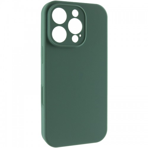 Чехол Silk Full Camera Protective (AA) NO LOGO для Apple iPhone 16 Pro (6.3") Зеленый / Pine green
