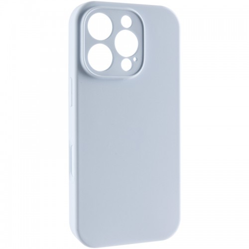 Чехол Silk Full Camera Protective (AA) NO LOGO для Apple iPhone 16 Pro (6.3") Голубой / Sweet Blue