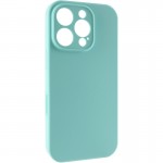 Чехол Silk Full Camera Protective (AA) NO LOGO для Apple iPhone 16 Pro (6.3") Бирюзовый / Marine Green