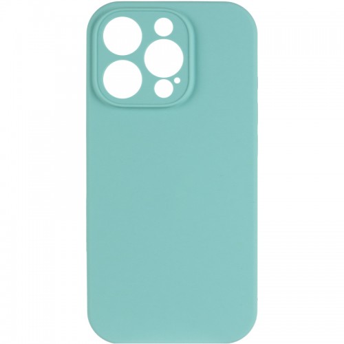 Чехол Silk Full Camera Protective (AA) NO LOGO для Apple iPhone 16 Pro (6.3") Бирюзовый / Marine Green