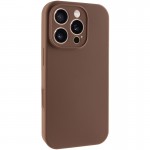 Чехол Silk Full Camera Protective (AA) NO LOGO для Apple iPhone 16 Pro (6.3") Коричневый / Brown