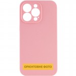 Чехол Silk Full Camera Protective (AA) NO LOGO для Apple iPhone 16e / 17e (6.1") Розовый / Светло-розовый