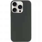 Чехол Silk (AA) БЕЗ ЛОГОТИПА с Magnetic Fit для Apple iPhone 13 Pro (6.1") Зеленый / Cyprus Green