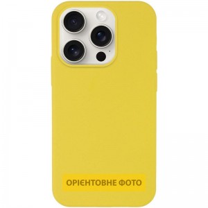 Чехол Silk Full Protective (AA) NO LOGO для Apple iPhone 17 (6.3") Желтый / Yellow