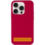 Чехол Silk Full Protective (AA) NO LOGO для Apple iPhone 17 (6.3") Красный / Розово-красный
