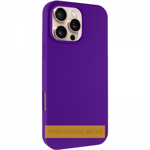 Чехол Silk Full Protective (AA) NO LOGO для Apple iPhone 17 (6.3") Фиолетовый / Ultra Violet