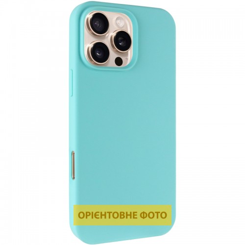 Чехол Silk Full Protective (AA) NO LOGO для Apple iPhone 17 Air (6.5") Бирюзовый / Marine Green