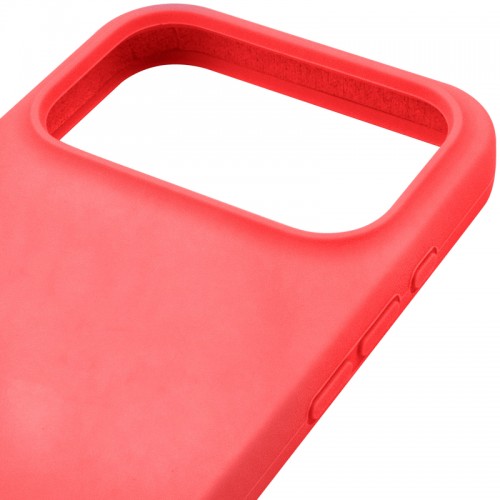 Чехол Silk Full Protective (AA) NO LOGO для Apple iPhone 17 Pro (6.3") Арбузный / Watermelon red