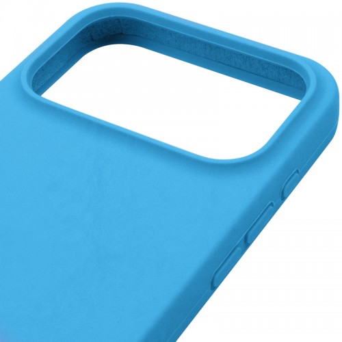 Чехол Silk Full Protective (AA) NO LOGO для Apple iPhone 17 Pro (6.3") Голубой / Blue