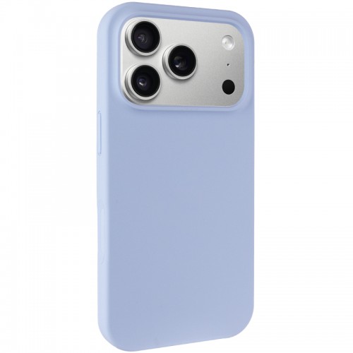 Чехол Silk Full Protective (AA) БЕЗ ЛОГО для Apple iPhone 17 Pro (6.3") Голубой / Lilac Blue