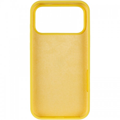 Чехол Silk Full Protective (AA) NO LOGO для Apple iPhone 17 Pro (6.3") Желтый / Yellow