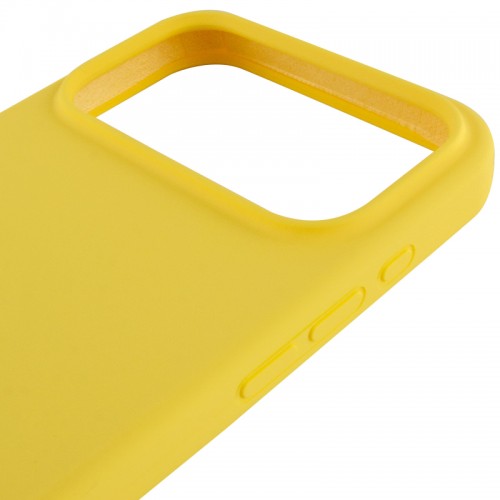 Чехол Silk Full Protective (AA) NO LOGO для Apple iPhone 17 Pro (6.3") Желтый / Yellow