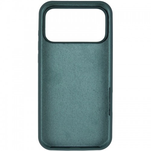 Чехол Silk Full Protective (AA) NO LOGO для Apple iPhone 17 Pro (6.3") Зелёный / Forest green
