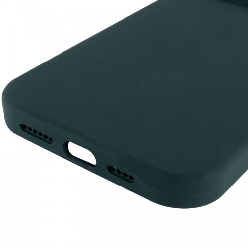 Чехол Silk Full Protective (AA) NO LOGO для Apple iPhone 17 Pro (6.3") Зелёный / Forest green