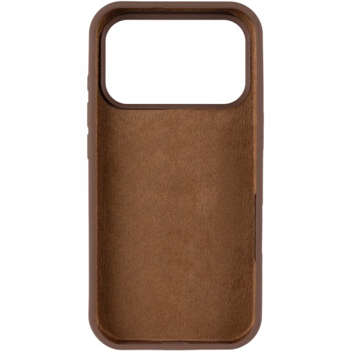 Чехол Silk Full Protective (AA) БЕЗ ЛОГОТИПА для Apple iPhone 17 Pro (6.3") Коричневый / Brown