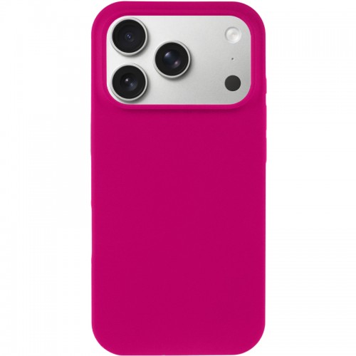 Чехол Silk Full Protective (AA) NO LOGO для Apple iPhone 17 Pro (6.3") Красный / Rose Red
