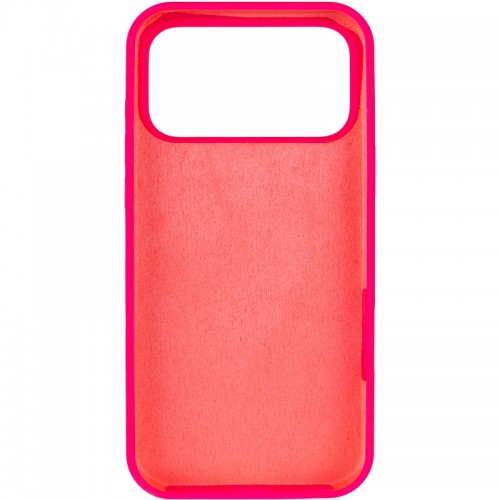 Чехол Silk Full Protective (AA) БЕЗ ЛОГОТИПА для Apple iPhone 17 Pro (6.3") Розовый / Barbie pink