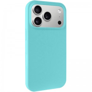 Чехол Silk Full Protective (AA) NO LOGO для Apple iPhone 17 Pro Max (6.9") Бирюзовый / Marine Green