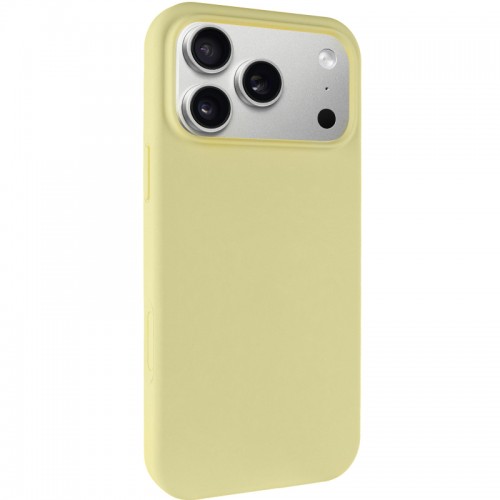 Чехол Silk Full Protective (AA) NO LOGO для Apple iPhone 17 Pro Max (6.9") Жёлтый / Mellow Yellow