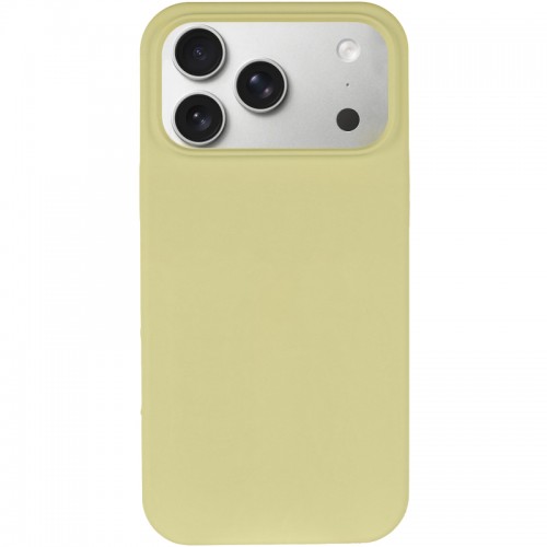 Чехол Silk Full Protective (AA) NO LOGO для Apple iPhone 17 Pro Max (6.9") Жёлтый / Mellow Yellow