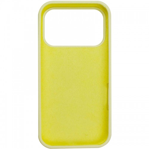 Чехол Silk Full Protective (AA) NO LOGO для Apple iPhone 17 Pro Max (6.9") Жёлтый / Mellow Yellow