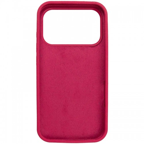 Чехол Silk Full Protective (AA) NO LOGO для Apple iPhone 17 Pro Max (6.9") Красный / Роуз Ред