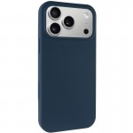 Чехол Silk Full Protective (AA) NO LOGO для Apple iPhone 17 Pro Max (6.9") Синий / Глубокий темно-синий