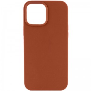Чехол Silk Full Protective (AA) БЕЗ ЛОГОТИПА для Apple iPhone 14 Plus (6.7") Коричневый / Brown