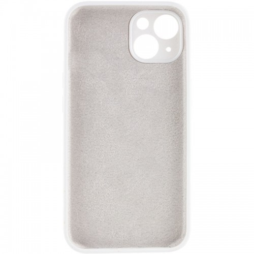 Чехол Silk Full Camera Protective (AA) NO LOGO для Apple iPhone 14 Plus (6.7") Белый / White