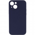 Чехол Silk Full Camera Protective (AA) NO LOGO для Apple iPhone 14 Plus (6.7") Темно-синий / Midnight blue