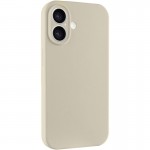 Чехол Silk Full Camera Protective (AA) NO LOGO для Apple iPhone 17 (6.3") Бежевый / Antique White