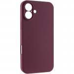 Чехол Silk Full Camera Protective (AA) NO LOGO для Apple iPhone 17 (6.3") Бордовый / Plum
