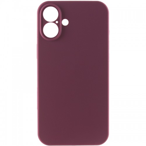 Чехол Silk Full Camera Protective (AA) NO LOGO для Apple iPhone 17 (6.3") Бордовый / Plum