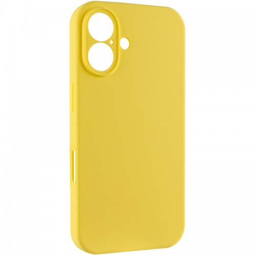 Чехол Silk Full Camera Protective (AA) NO LOGO для Apple iPhone 17 (6.3") Желтый / Yellow
