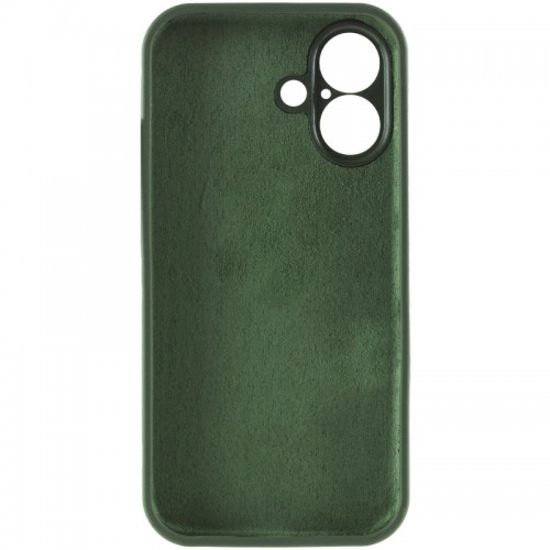Чехол Silk Full Camera Protective (AA) БЕЗ ЛОГОТИПА для Apple iPhone 17 (6.3") Зеленый / Cyprus Green