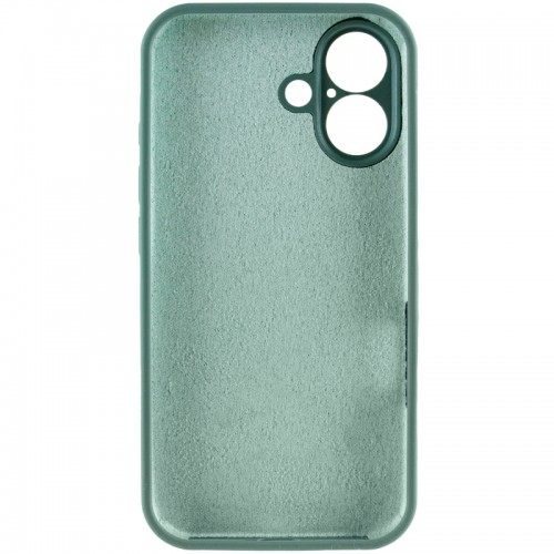 Чехол Silk Full Camera Protective (AA) NO LOGO для Apple iPhone 17 (6.3") Зеленый / Pine green