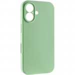 Чехол Silk Full Camera Protective (AA) БЕЗ ЛОГО для Apple iPhone 17 (6.3") Зеленый / Pistachio