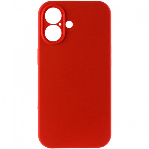 Чехол Silk Full Camera Protective (AA) NO LOGO для Apple iPhone 17 (6.3") Красный / Red