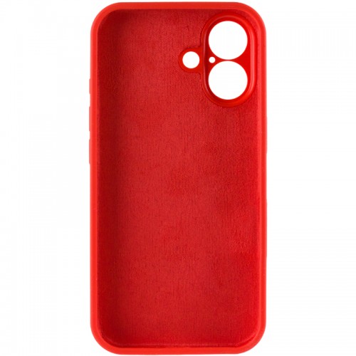 Чехол Silk Full Camera Protective (AA) NO LOGO для Apple iPhone 17 (6.3") Красный / Red
