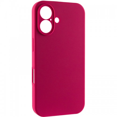 Чехол Silk Full Camera Protective (AA) NO LOGO для Apple iPhone 17 (6.3") Красный / Rose Red