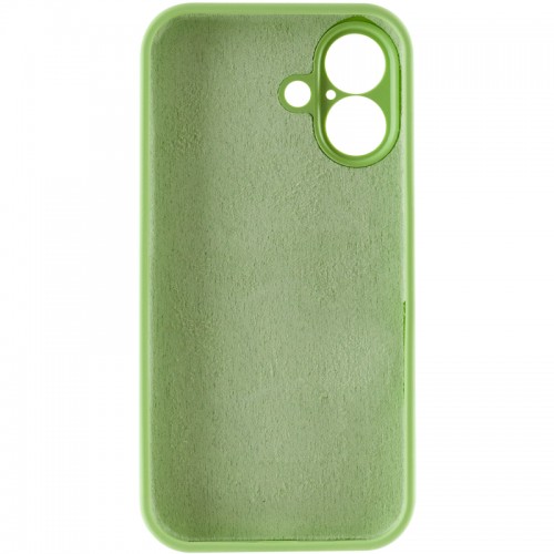 Чехол Silk Full Camera Protective (AA) NO LOGO для Apple iPhone 17 (6.3") Мятный / Mint