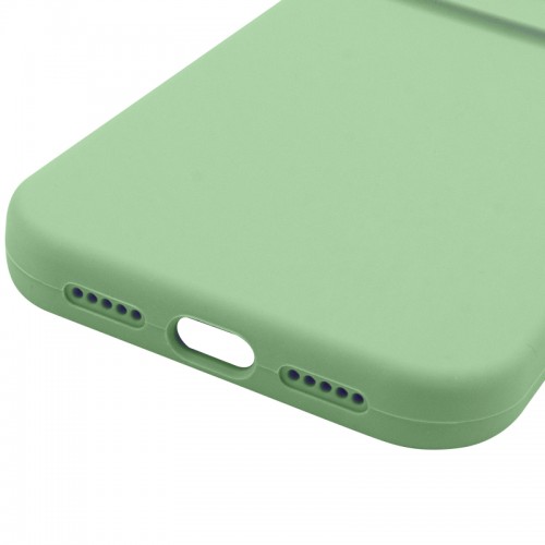 Чехол Silk Full Camera Protective (AA) NO LOGO для Apple iPhone 17 (6.3") Мятный / Mint