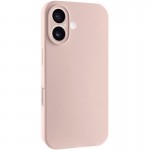Чехол Silk Full Camera Protective (AA) NO LOGO для Apple iPhone 17 (6.3") Розовый / Pink Sand