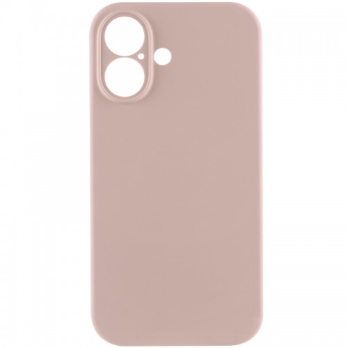 Чехол Silk Full Camera Protective (AA) NO LOGO для Apple iPhone 17 (6.3") Розовый / Pink Sand