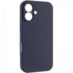 Чехол Silk Full Camera Protective (AA) NO LOGO для Apple iPhone 17 (6.3") Темно-синий / Midnight blue