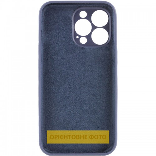 Чехол Silk Full Camera Protective (AA) NO LOGO для Apple iPhone 17 Air (6.5") Темно-синий / Midnight blue